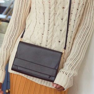 Summer & Rose Black Celine Crossbody Bag